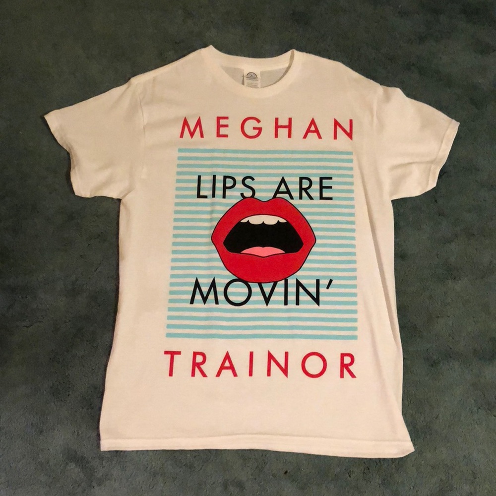 Meghan Trainor limited edition concert shirt